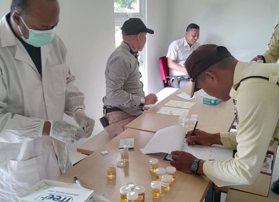 SAGAS security recruitment screening process including mandatory drug-free testing as part of security guards compliance standards