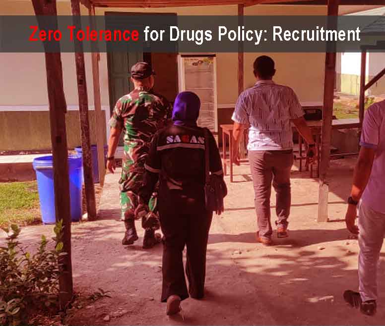 SAGAS Latest Recruitment Drive and Zero Tolerance on Drugs