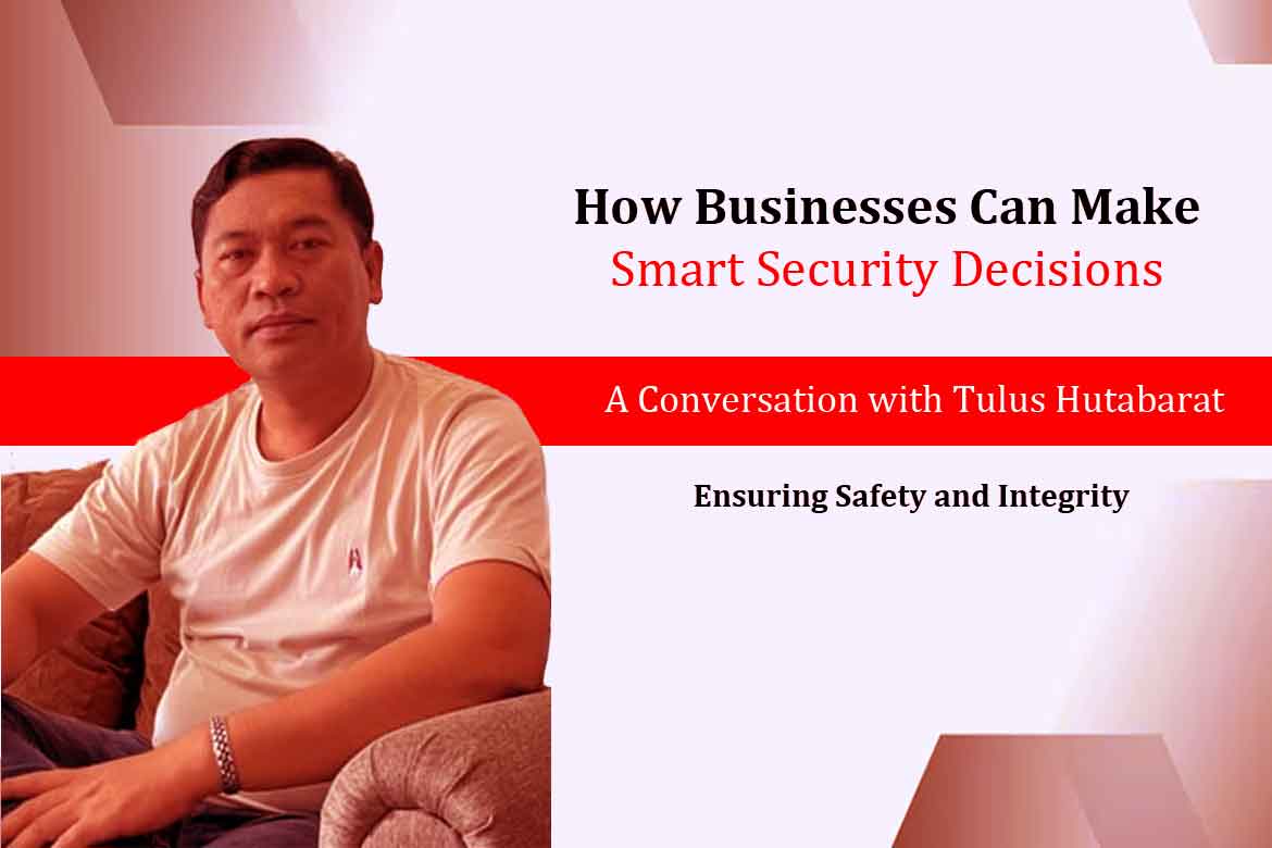 SAGAS Operations Director participating in an executive interview discussing strategic security decisions that support business operations