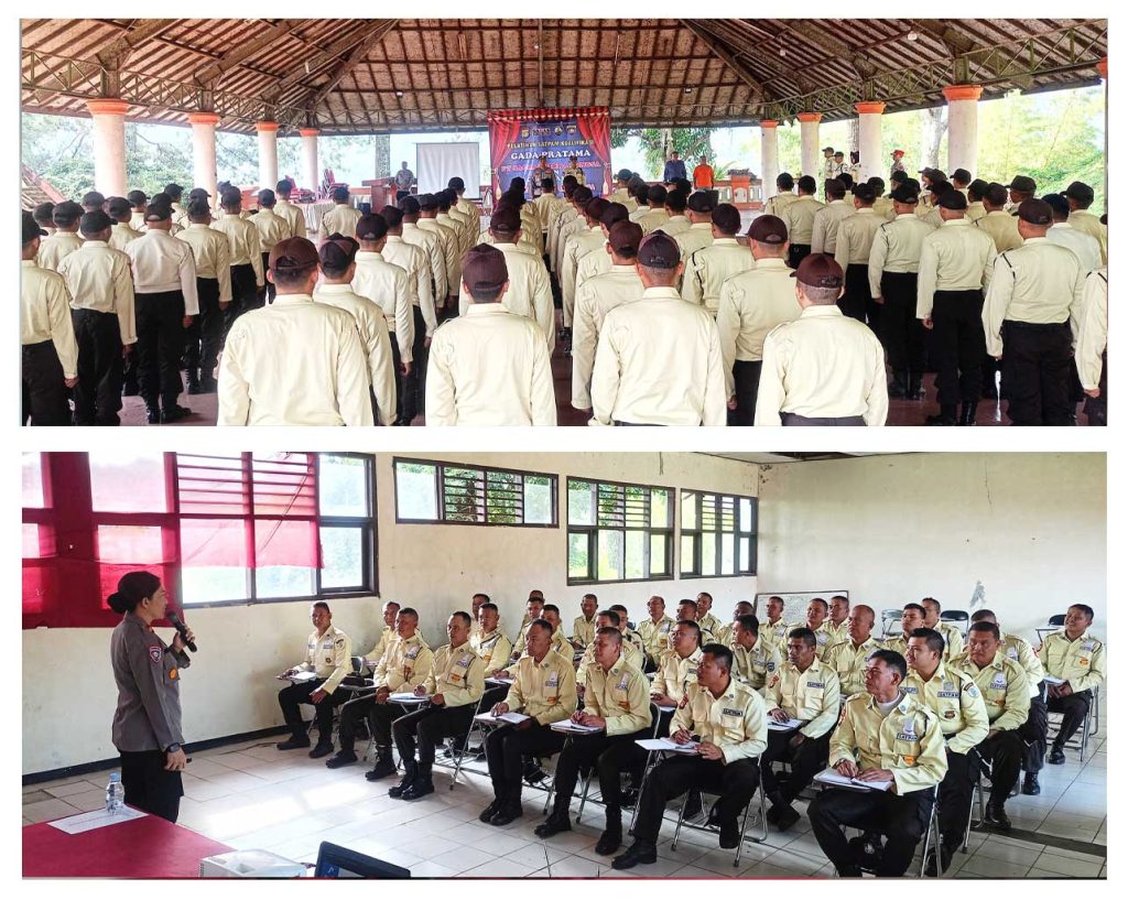 SAGAS security personnel participating in Garda Utama, basic compulsory training as part of structured professional development for security assignment